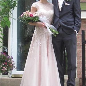 Sherri Hill Blush Prom Dress 1547